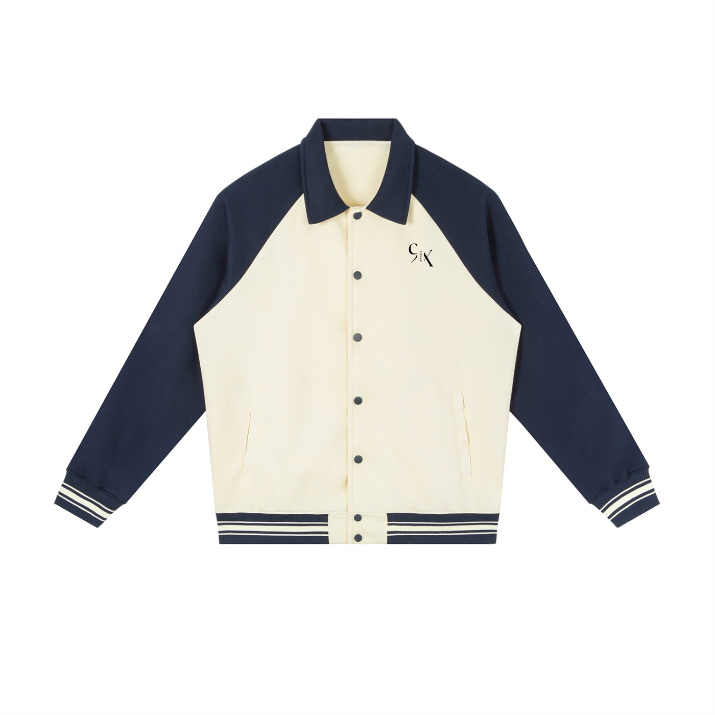 9X ג'קט / LongSleeve Baseball Jacket